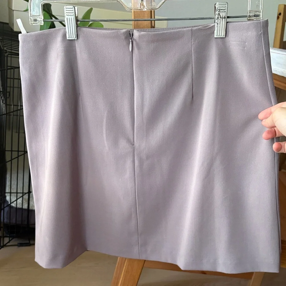 Aritzia Sunday Best Lilac Mini Skirt - Picture 4 of 5